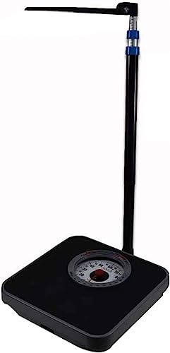 Nueva Báscula De Peso Mecánica, Báscula De Baño Mecánica, Báscula De Altura Y Peso, Varilla De Medición De Altura (71 Cm - 190 Cm), Esfera Giratoria Analógica, 120 Kg