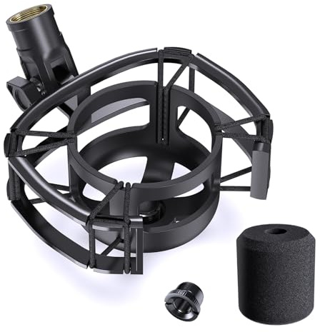 Custom Built Shock Mount for HyperX SoloCast & Razer Seiren Mini Microphone