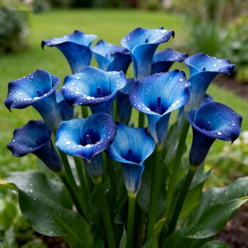 Cala, rizomas de Calas perennes resistentes, rizomas de jardín perennes, Lirio de cala raro adecuado para cultivar en el jardín-A-10 Rizomas