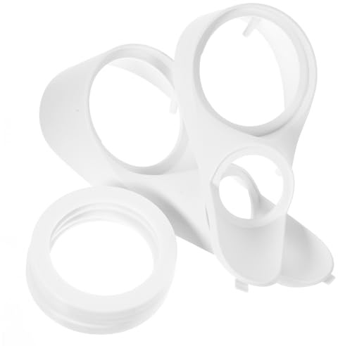 Healeved Supporto Altoparlanti Migliora la Qualità del Suono in Plastica Bianca e Protegge gli Altoparlanti Interni Dell'auto per Auto