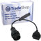 Trade-Shop 38Pin Rundstecker Mercedes Benz ODB DLC Adapter für 16Pin ODB2 Stecker Autoboss/AutoDia/Bosch KTS/BPS-100 / DXM/Hella Gutmann/KKL Interface/iCarsoft i810 i980 / Launch C-Reader