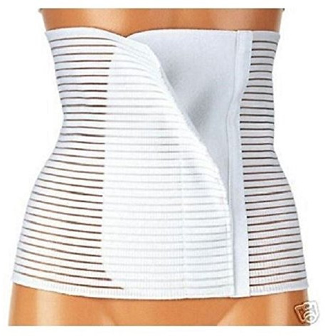 Pancera Guaina Cintura Elastica Post Operatoria e Post Gravidanza Lombare Modellante Snellente Contenitiva Traspirante Regolabile con Apertura Davanti a Strappo. Unisex Uomo Donna (6 / XL)