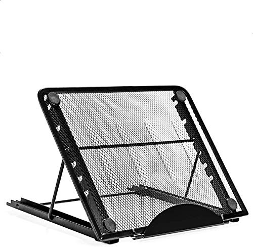 ZUHSA Multifunctional Adjustable Light Box Pad Stand Diamond Painting Stand Tablet Notebook Support fit for 5d Diamond Painting Kits Laptop (Black)