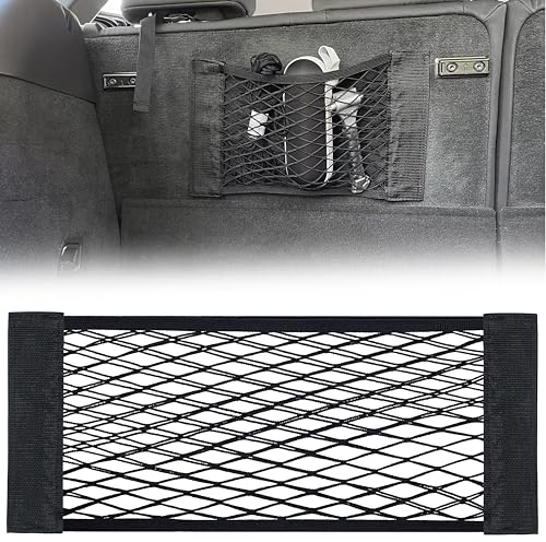 MyGadget 1x Red Maletero con Velcro [ 25 x 80 cm ] - Organizador Universal para Coche o Furgoneta - para Accesorios como Chalecos de Seguridad y Extintores