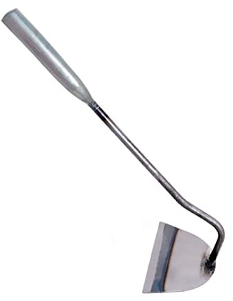 BESPORTBLE 1 Pc Pioche à Manche en Fer Charrue à Main De Jardin Outil De Désherbage De Jardinage Binette De Jardin Main De Houe De Jardinage Houe De Petite Houe Plante Acier Inoxydable