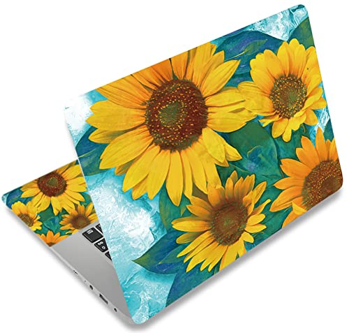 icolor Adesivo per laptop in vinile, pellicola protettiva, autoadesiva, per notebook da 13 13,3 14 15 15,4 15,6 pollici, pellicole protettive per laptop, adesivi decorativi autoadesivi