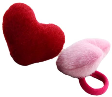 KOCKSHION Cuscino Porta Spilli in Poliestere e Cotone Facile da Conservare a Forma di Cuore 2 Pezzi Organizer Creativo e Adorabile per Ricamo e Cucito