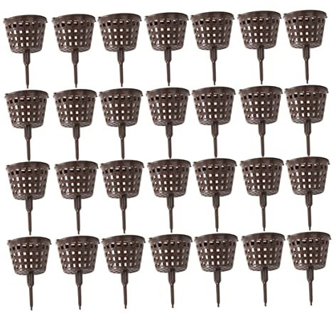 Engrais de bonsaï, panier d'engrais de bonsaï Panier de couverture à outils de jardin en plastique réutilisable pour plantes succulentes de plantes à fleurs 100pcs