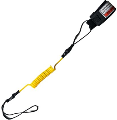 Surfboard Safety Leash – 70 g elastisk TPU bodyboard rep, bärbar handrem, bekväm paddel board leash för surf | mångsidig universell ersättning handledsrem för kvinnor pojkar flickor ungdomar T