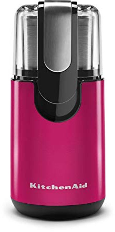 KitchenAid Blade Coffee Grinder BCG100 (Cranberry) (Renewed)