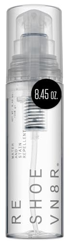 Reshoevn8r Sneaker Trainer Waterproof Shoe Protector Spray for Suede Leather Nubuck Pump 240 ml, Transparent, 10