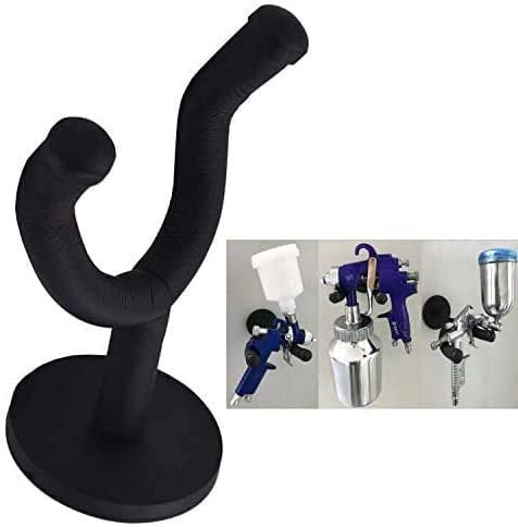 AUXPhome Magnetic Paint Spray Gun Holder Stand Hanger Storage Organizer - Strong Magnet - Attach to Spray Booth Metal Cabinet & Body Shop Metal Frame - No Scratches to The Surface - No Spray Gun