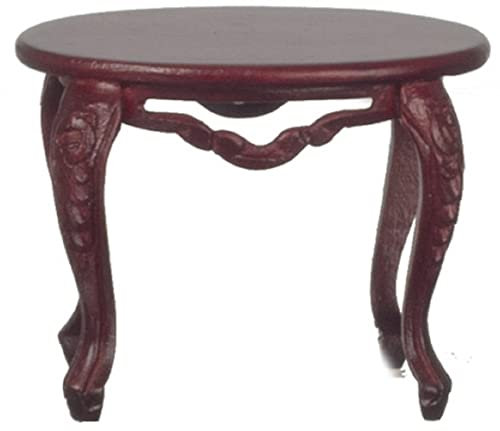 Puppenhaus Fancy Victorian Mahagoni Beistelltisch 1:12 Wohnzimmermöbel