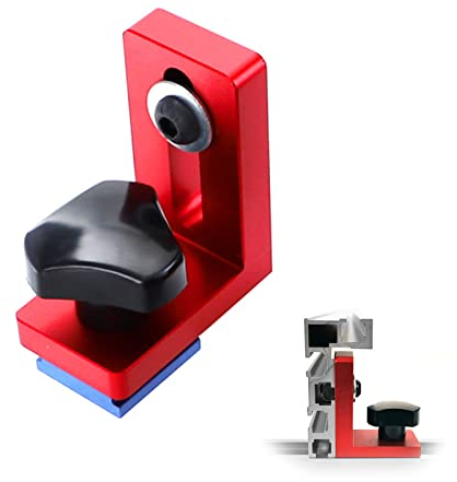 30 Typ Führungsschiene Stop Gehrungsschiene Stop Feste T-Nut Gehrungsschiene Stop 30 Typ Gehrungsschienenstopper Aluminiumlegierung Rutsche Locator, Für Holzbearbeitungswerkbank, T-Schienen