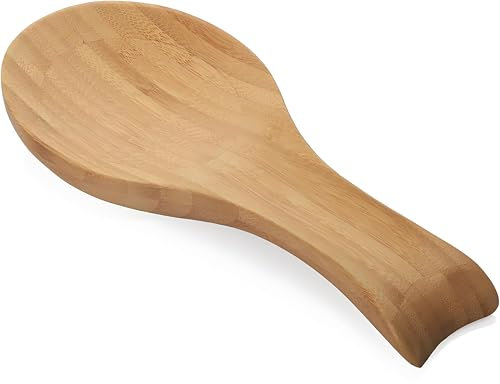 Repose Cuillère Cuisine Porte Cuillere Cuisine Porte-Ustensiles de Cuisine Porte-Cuillère Résistant à la Chaleur Repose-Cuillère Ustensiles de Cuisine Bois Support de Spatule Pose Cuillère Cuisine
