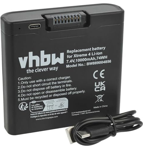 vhbw Akku kompatibel mit JBL Xtreme 4 Lautsprecher Boxen Speaker (10000 mAh, 7,4 V, Li-Ion)