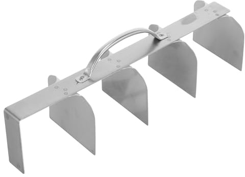 Sewroro Taglierina per dolci in acciaio resistente 40×95 CM divisore uniforme per porzioni di torta rettangolare utensile professionale per tagliare dessert a strati per feste e