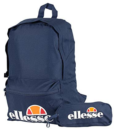 ellesse Rolby 0591 Backpack With Pencil Case, (H) cm x (L) cm x (W) cm, Marine
