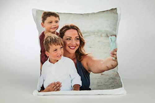 Personalised Cushion Cover Printed Photo Gift Custom Made Large 37cm Print Family, Kids, Fun, Memories Pillow, Love Fathers Day