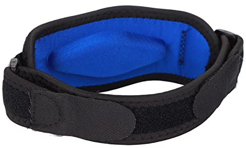 Correa de Soporte para la Rodilla de la Rótula, Banda de Soporte Ajustable para la Rótula Alivio del Dolor para Correr Baloncesto Senderismo Sentadillas