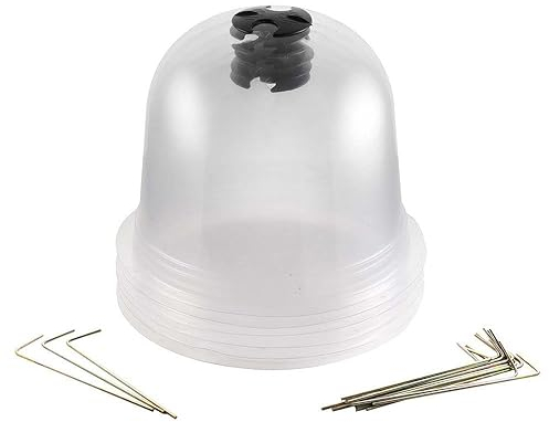 Cloches à salades Plastique - Lot de 6