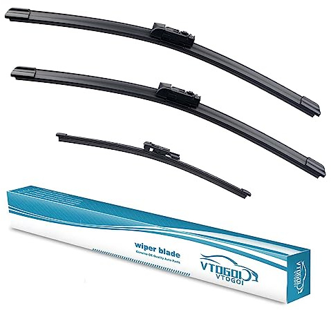 OEM Windshield Wiper Blades Replacement for Land Rover Range Rover Range Rover Sport 2017-2020 2021 2022 2023, All Weather Original Factory Quality Front & Rear Wipers Set 24+20+15 (Pack of 3)