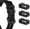 RuenTech 6er-Pack Verschlussringe kompatibel mit Fitbit Luxe/Inspire 2/ Inspire 3/ Inspire HR/Ace 2 / Ace3 Band Keeper, Silikonersatz Uhrenarmband Schlaufe/Retainer