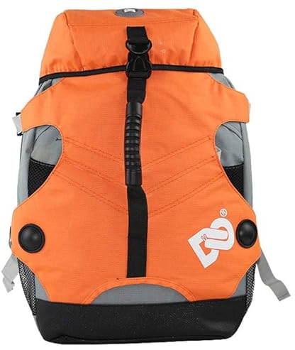 zalati Mochila de Patines en Línea Bolsa de Transporte de Zapatos de Patines de Ruedas para Almacenamiento Fácil de Llevar Deportes al Aire Libre - Naranja, M