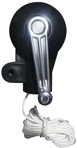 Baoblaze Accessoires de parasol de terrasse avec manivelle, accessoires de rechange pour parasol, plage, cour, terrasse, comme sur l'image, 42 mm