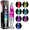 FBSPORT Lavalampe Lavalampen 7 Farbe wechselnde Lampe LED Nachtlicht Nachttischlampe entspannende Home Decor Wohnzimmer Büro Lampe für Erwachsene Teens Kinder