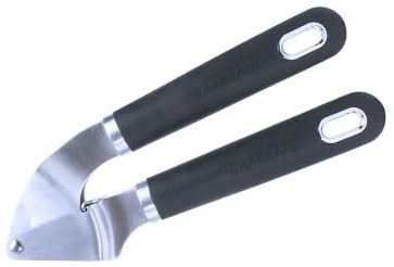Lakeland Stainless Steel Garlic Press – Excellent Durability Comfort-Grip Handles