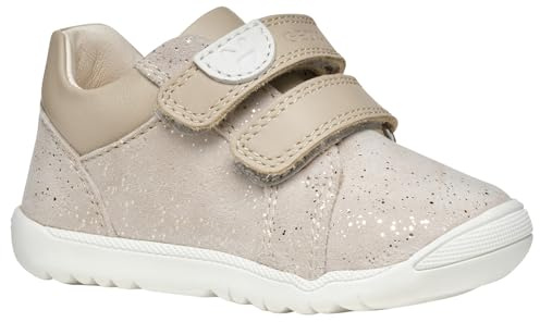 Geox - B MACCHIA Girl A, Zapatillas Bebé - Mädchen, Beige,