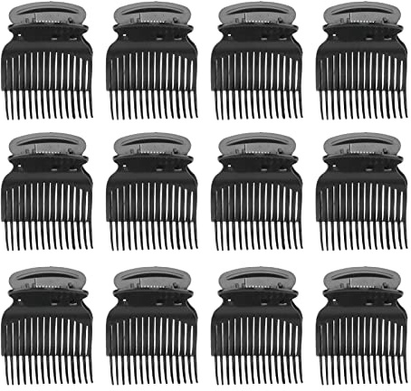 Pinzas para Rulos para el Cabello, 12 Piezas, Rulos para el Cabello, Pinzas de Aislamiento Térmico para Mujeres y Niñas con Diseño único para Uso en el Hogar y el Salón