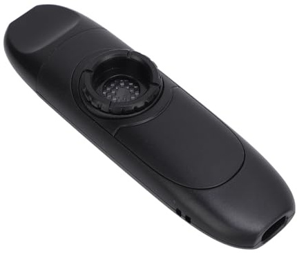 Kazoo Flöjt, Levande Addition Lätt Att Spela Bärbar Design med ABS-material för Alla Ensemble, och Ensemble Prestanda (Svart)