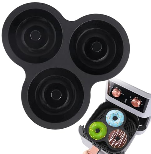 Silicone Donutform Antiklibb 3-Hålig Silicone Bakform