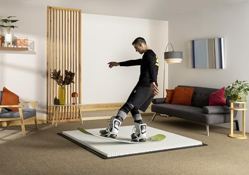 Butter Block 1.5 Snowboard Training Mat – Indoor Snowboard Practice Surface for Balance, Butters, Presses and Edge Control – Off Snow Training Equipment for Home, Garage and Gym