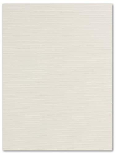 20 unidades de cartón de lino DIN A4-29,7 x 21,0 cm blanco 240 g/m² cartón para manualidades, cartón de arcilla, papel de arcilla, cartón fotográfico