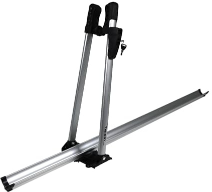 Twinny Load Porte-vélos de toit d'aluminium pour 1 vélo - Verrouillable