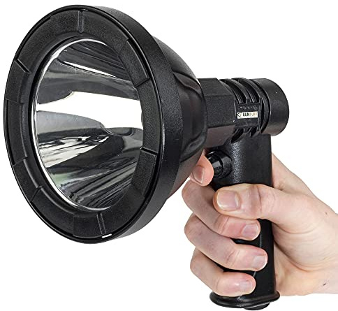 GunTuff 110mm Rechargeable LED Hunting Lamp Shooting Light Spot Light Lamping Hand Held