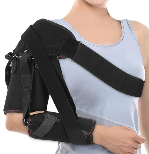 Schulterstütze für Männer und Frauen, Kompressionsunterstützung für gerissene Rotatorenmanschette und andere Schulterverletzungen bei Gelenkschmerzen, Sehnenentzündung, Schleimbeutelentzündung
