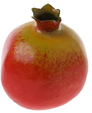 Simulación de granada artificial de frutas falsas para decoración del hogar