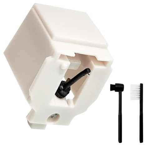 MotiveTech Pin para Tocadiscos ATN3600L, Accesorio Profesional, Resistente Y Ligero, con Cepillo de Limpieza Y Aguja para Tocadiscos.