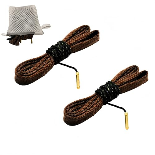 2Pcs Rengöringsrep för gevär Rengöringsborste Gun Snake för.17 .177Cal/ 4.5MM