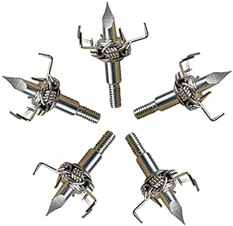 ELONG OUTDOOR 6 Stück Bogenschießen 100 Grain Jagdspitzen Jagd Kleintier Spiel Judo Pfeilspitze Überstehenden Kopf Deutsche Lieferung