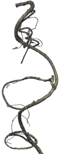 mucplants Künstliche Liane spiralförmig ca. 90 cm braun AST Dekoast Kunstast Kunstliane