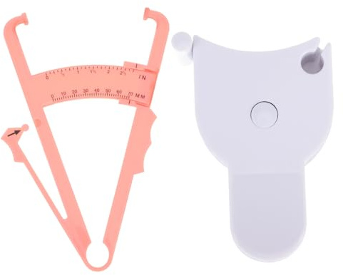 minkissy Analizador De Grasa Corporal Calibrador De Medidor De De Grasa Corporal Herramienta De Medición Portátil Para Brazos Muslos Cintura y Glúteos