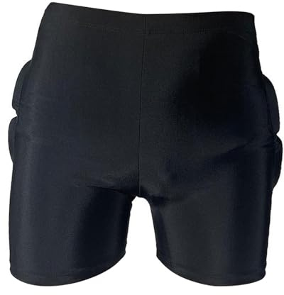 F Fityle Short Imbottiti per Bambini Pantaloni protettivi per Pattinaggio Eva Pantaloni Corti Imbottiti per Lo Snowboarding da di Pattinaggio da, XS