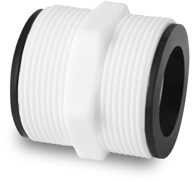 Lyreh Pool Hose Adapter, 1.5 Inch Pool Split Hose Connector with Gaskets Pool Vacuum Hose Fittings Compatible with Intex and Coleman Ground Swimming Pools