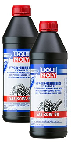 2x LIQUI MOLY 4406 Hypoid-Getriebeöl (GL5) SAE 80W-90 1L
