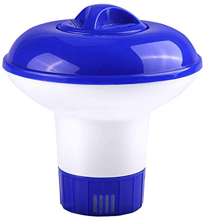 FENRIR Floating Dispenser Chlorine Tablets Hot Tub Swimming Pool Spa, Floating Pool Chlorine, Chlorine Tablet Holder (5 Inch)